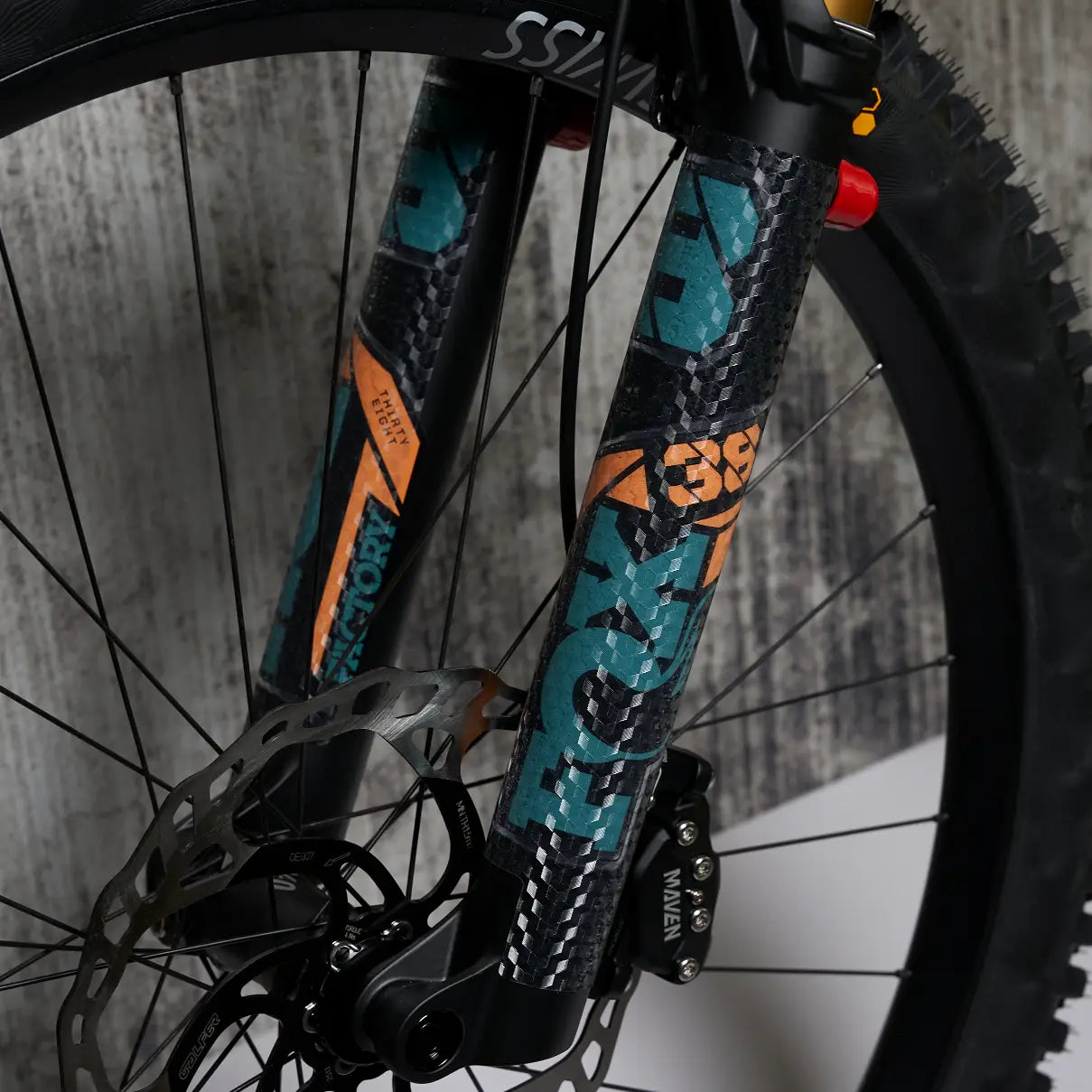 RideStyle Universal Bike Fork Protection Film Kit