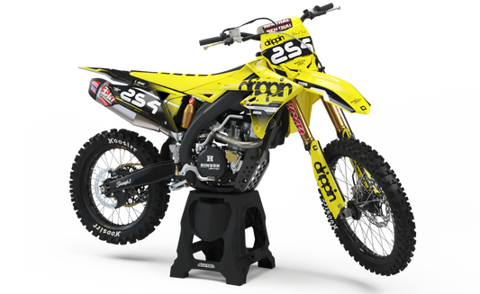 Geometric Yellow Black White