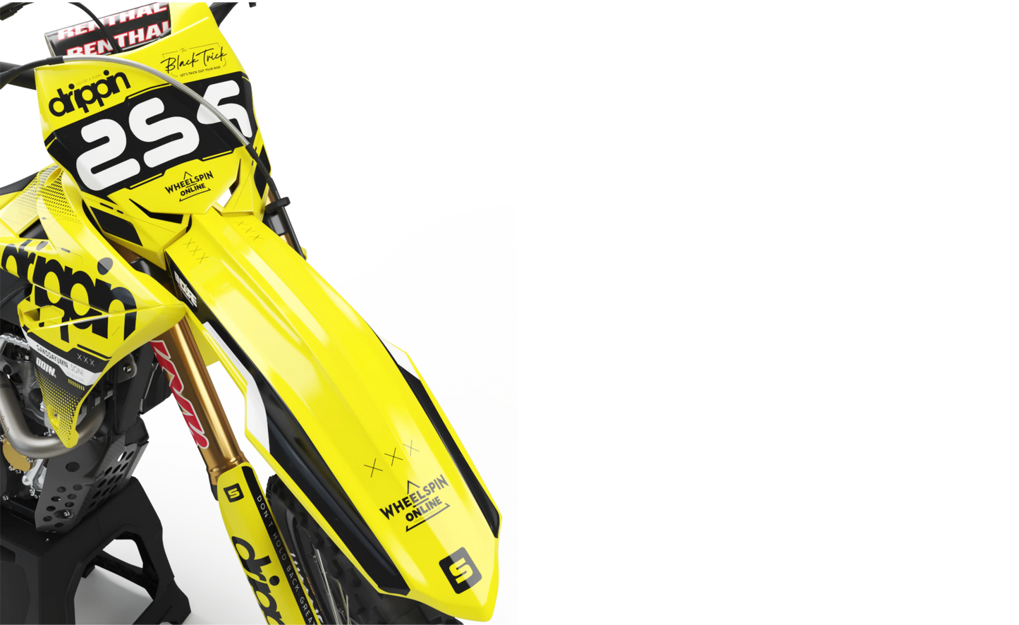 Geometric Yellow Black White